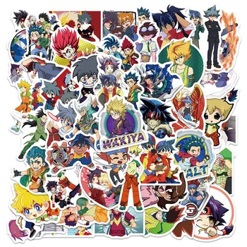 10/30/50/100VNT Naujas Beyblade Animacinių filmų Anime Lipduką 
