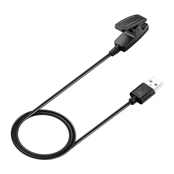 1m USB Įkrovimo Kabelis Laido Bazės Garmin Lily Smart Žiūrėti Magnetinis Įkroviklis Adapteris Įrašo Tipas Įkrovimo Kabelis Dokas