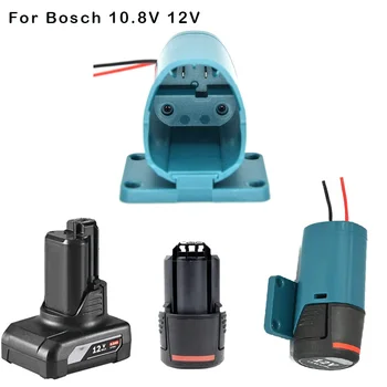 Adapteris Bosch 10.8 V 12V Išėjimo Keitiklis Ličio Baterija DIY Energijos Ratų Adapteris Doko Jungtis Su 14AWG Laidai