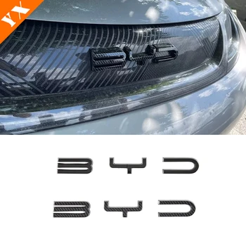 Anglies Lipdukas Rėmas BYD EA1 Atto 2 1 Delfinų EV Priedai 2021-2023 Automobilio Priekyje Mašina Padengti Logotipas Viršelio Dekoras Anti Nulio