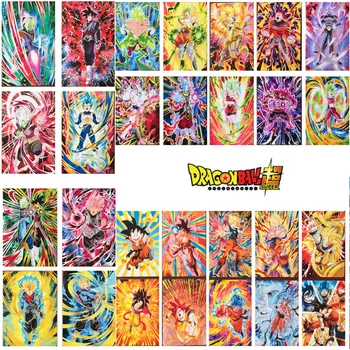 Anime Dragon Ball Z Sūnus Gokas Vedžitas IV Skrynios Zamasu Super Saiyan Nuožmi kova legenda animacinių filmų Pav Kortelės kolekcijos žaislas dovana