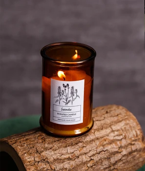 Aromatizuoti žvakės Miegamajame kvepalų, papuošalų Nišą high-end dovanos, Suvenyrai Aromatizante kvepalai levanda