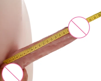 Dildo sekso varpos 18cm ilgio ir 4cm skersmens Realistiškas minkštas Varpos Lesbiečių Stebėjimo Strapon Kelnaitės Penis Sekso Žaislas, Skirtas Moters