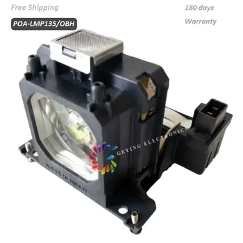 Karšto Pardavimo Originalaus Projektoriaus Lempa POA-LMP135 610-344-5120 su Būsto Sanyo PLC-XWU30 -Z800 PLV-Z2000 PLV-Z2000C