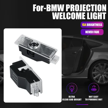 LED Automobilio Duris Logotipas Projektorius Sveiki, Šviesos, BMW X1 E84 X3 E83 F25 3 5 6 7 Serijos E65 E66 E67 E68 yra f01 F11 E60 E61 F07 F10 E63