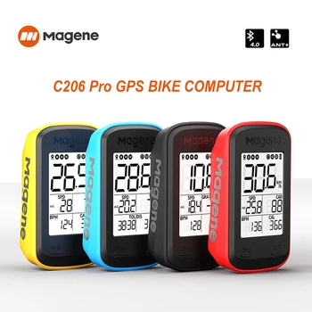 Magene C206 Pro Bike Kompiuterio Belaidžio GPS Spidometras Vandeniui Kelių MTB Dviratis 