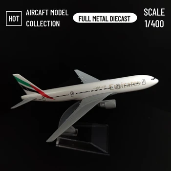 Mastelis 1:400 Metalo Orlaivių Replikų 15cm Emirates Airlines A380 B777 Lėktuvų Diecast Plokštumoje Modelis Aviacijos Kolekcines, Miniatiūriniai
