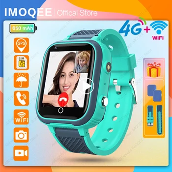 Naujas Smart Žiūrėti Vaikai GPS Wifi 4G LT21 Seklys atsparus Vandeniui Smartwatch Vaikai Vaizdo Ryšio Telefono Žiūrėti Paskambinti Stebėti Smartwatch