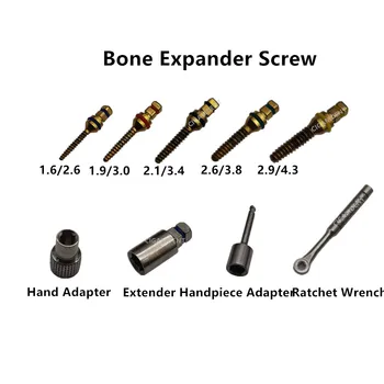 Odontologijos Prietaisų, Instrumentų Implantas Reketas, Veržliaraktis Adapteris Kaulų Expander Varžtas Suspaudimo Gręžimo Įrankis Plėsti Extender