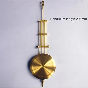 Senovinių Mechaninių Laikrodžių Priedai Aukso Švytuoklinio Laikrodžio Mechanizmas Remonto Laikrodžio Švytuoklės Ilgas Velenas Namų Puošybai