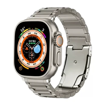 Titano Diržu, Apple Watch Ultra 49mm Juosta 44mm 42mm 40mm 45mm 69g Titano Apyrankės Watchband už iWatch 8 7 6 SE 5 4 3 2