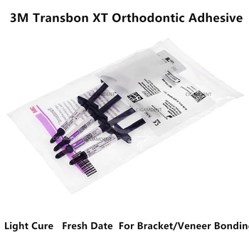 Transbond XT 3M Unitek Dantų Ortodontinis Klijų Rinkinys Šviesos Išgydyti Obligacijų Dantų Klijai Laikiklis Petnešomis Porceliano Fanera Išlyginimas