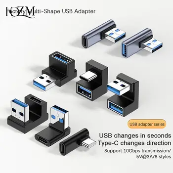 USB-Mobiliojo Telefono Adapteris, USB C Su USB A Adapteris stačiu Kampu USB-A 3.0 Male Į USB C Tipo Conenctor Kompiuterio USB Disko Adapteris