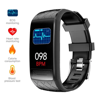 Veepoo Sveikatos Smart Juosta su Širdies Monitorius, HRV Įspėjimo, Širdies ritmą ir kraujo spaudimą automatiškai Stebėsenos, Miego Stebėti,